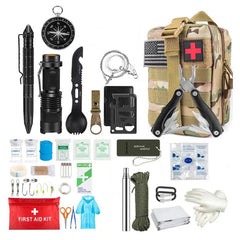 Survival First Aid Kit Survival Full Set Molle Outdoor Gear