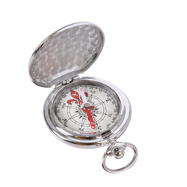 Pocket Watch Flip Compass Portable Hiking Compass