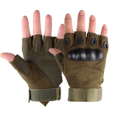 Tactical fingerless gloves