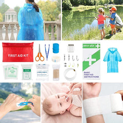 Survival First Aid Kit Survival Full Set Molle Outdoor Gear