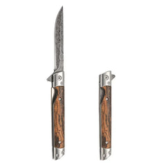 Damascus Folding Knife