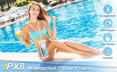 Waterproof phone pouch