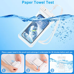 Waterproof phone pouch