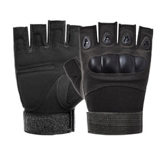 Tactical fingerless gloves