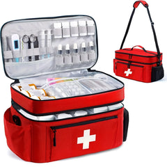 Travel medicine storage bag