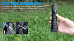 Zoomable LED Flashlight 1500Lumens  Long Range Torch