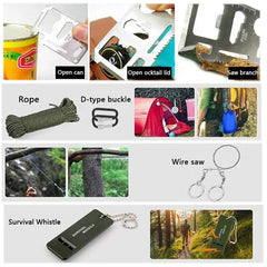 Survival First Aid Kit Survival Full Set Molle Outdoor Gear